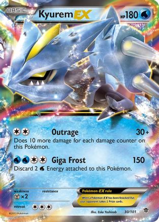 Kyurem EX 30/101 - Plasma Blast Holofoil