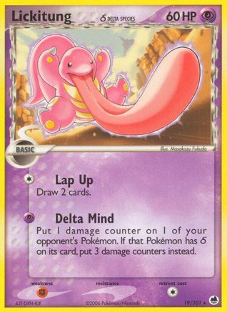 Lickitung δ 19/101 - Dragon Frontiers