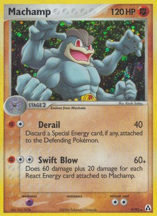 Machamp 9/92 - Legend Maker Reverse Holofoil