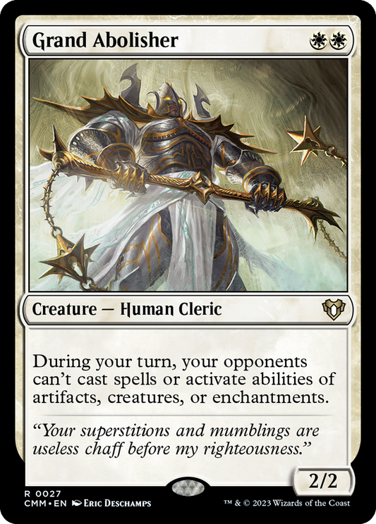 Grand Abolisher (CMM-027) - Commander Masters Foil