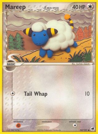 Mareep δ 54/101 - Dragon Frontiers