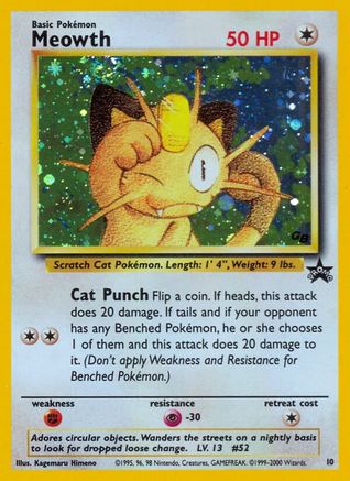 Meowth Holo Promo