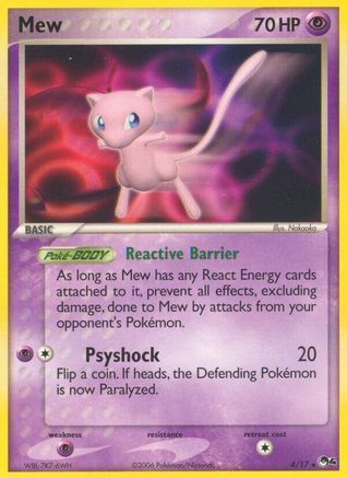 Mew 4/17 - POP Series 4 Holofoil