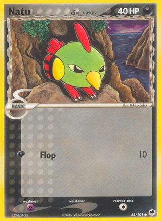 Natu δ 55/101 - Dragon Frontiers Reverse Holofoil