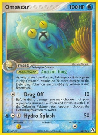 Omastar 23/92 - Legend Maker Reverse Holofoil