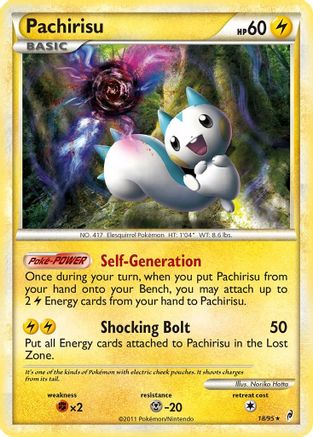 Pachirisu 18/95 - Call of Legends Holofoil