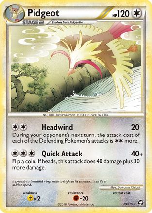Pidgeot 29/102 - Triumphant
