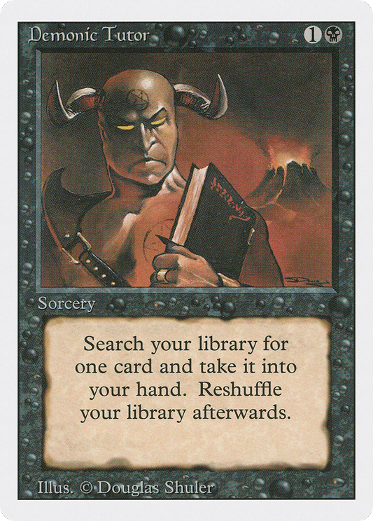 Demonic Tutor (Revised Edition)