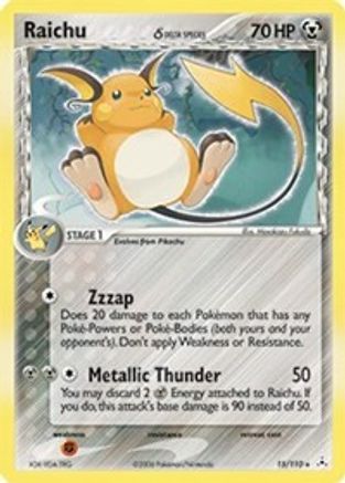 Raichu δ 15/110 - Holon Phantoms Holofoil