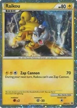 Raikou - HGSS19 HGSS19/25 - HGSS Promos Holofoil