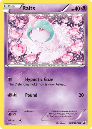 Ralts RC8/113 - Legendary Treasures Radiant Collection Holofoil