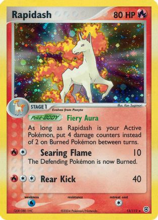 Rapidash/112 - FireRed & LeafGreen Holofoil