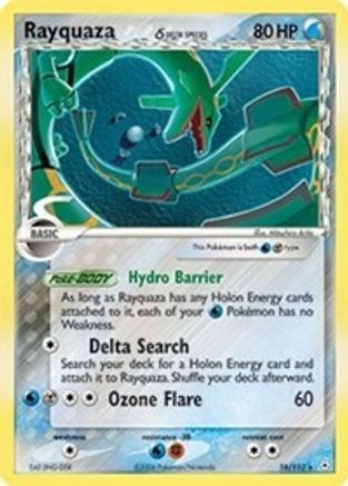 Rayquaza - 016/110 (Delta Species) 16/110 - Holon Phantoms