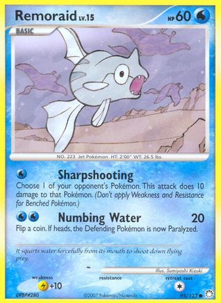 Remoraid/123 - Mysterious Treasures Reverse Holofoil