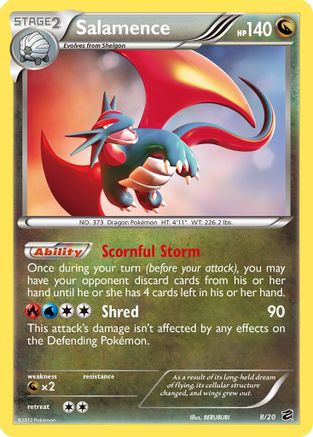 Salamence Dragon Vault Holo