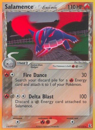 Salamence δ 14/113 - Delta Species Holofoil