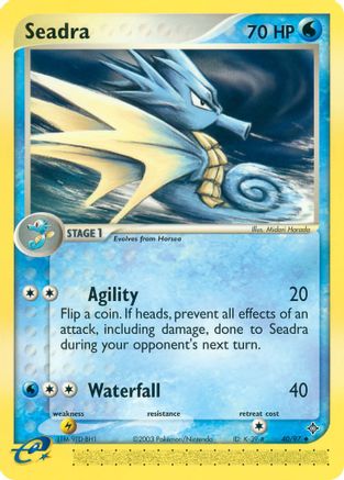 Seadra - 40/97 40/97 - Dragon Reverse Holofoil