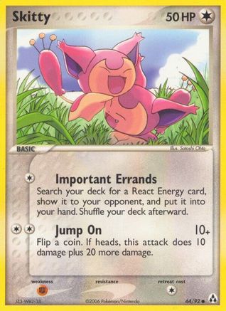 Skitty 64/92 - Legend Maker Reverse Holofoil