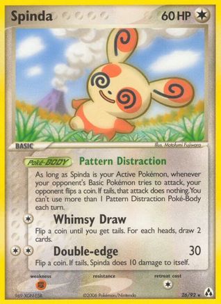 Spinda 26/92 - Legend Maker Reverse Holofoil