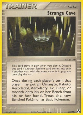 Strange Cave 77/92 - Legend Maker Reverse Holofoil