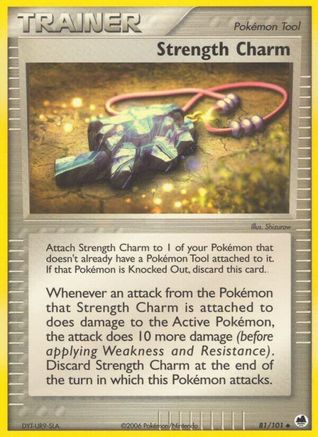 Strength Charm 81/101 - Dragon Frontiers Reverse Holofoil