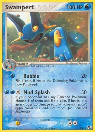 Swampert 5/17 - POP Series 1 Holofoil