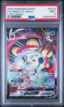 Orbeetle Vmax Alt Art #TG13 PSA 9