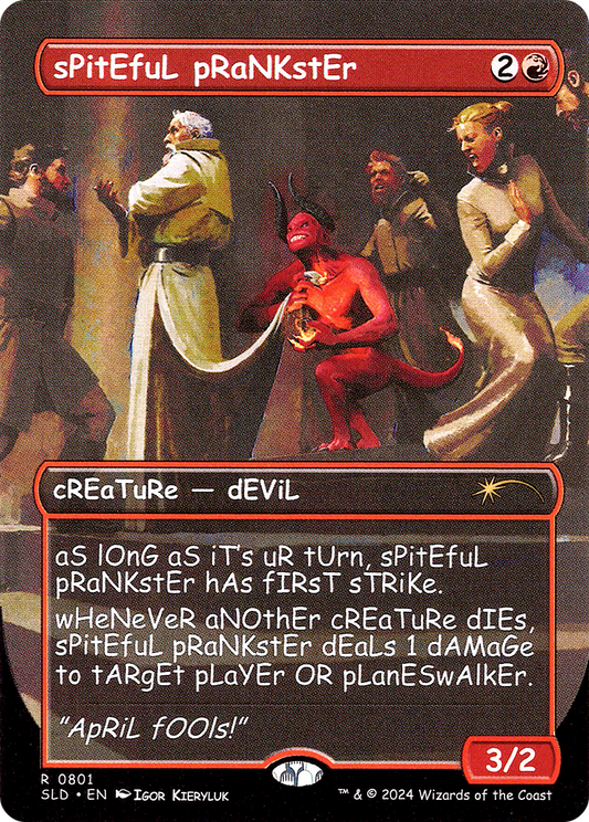 Spiteful Prankster (SLD-801) - Secret Lair Drop Foil
