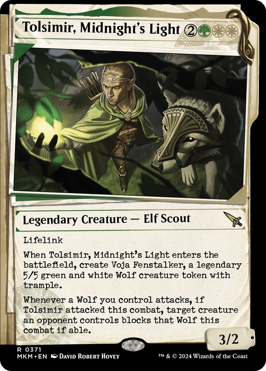 Tolsimir, Midnight's Light (MKM-371) - Murders at Karlov Manor: (Showcase) Foil