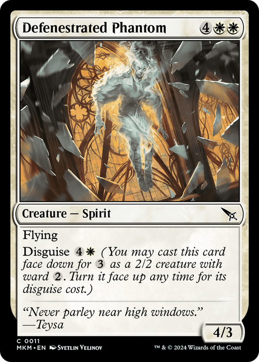 Defenestrated Phantom Foil