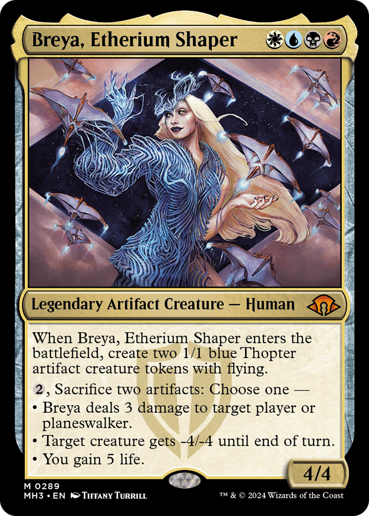 Breya, Etherium Shaper (MH3-289) - Modern Horizons 3 Foil