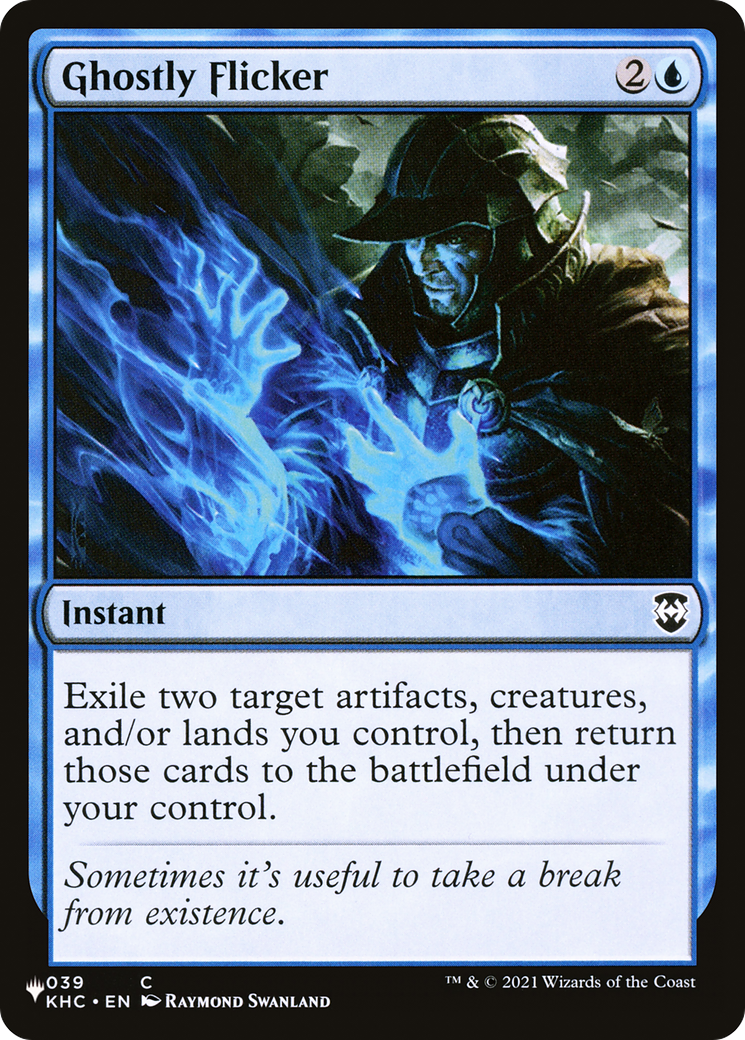 Ghostly Flicker (LIST-039) - The List