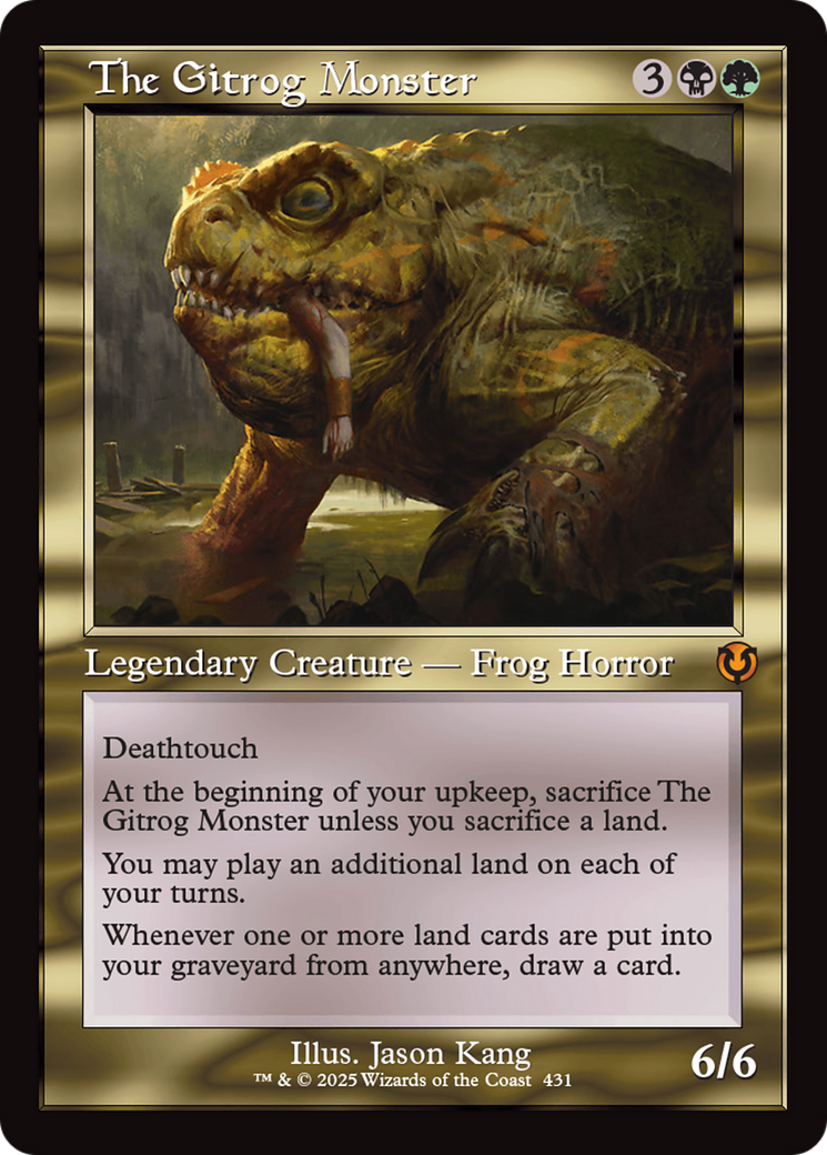 The Gitrog Monster (Retro Frame) (-431) - Innistrad Remastered