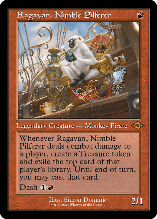 Ragavan, Nimble Pilferer (H2R-011) - Modern Horizons 2 Timeshifts