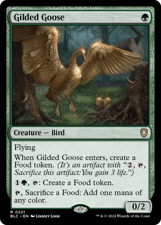 Gilded Goose (BLC-221) - Bloomburrow Commander