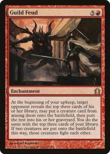 Guild Feud (RTR-097) - Return to Ravnica Foil