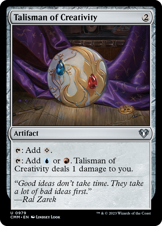 Talisman of Creativity (CMM-979) - Commander Masters