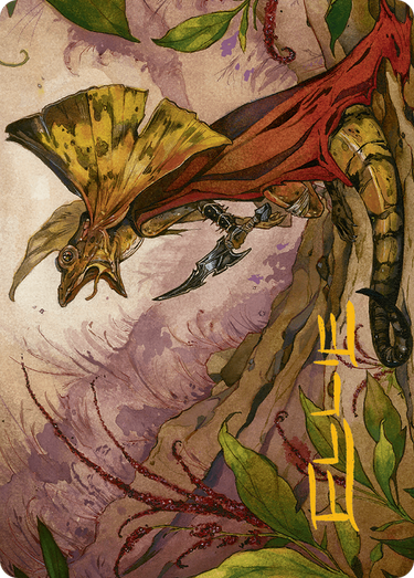 Hired Claw // Hired Claw (ABLB-039) - Bloomburrow Art Series (Borderless) Foil