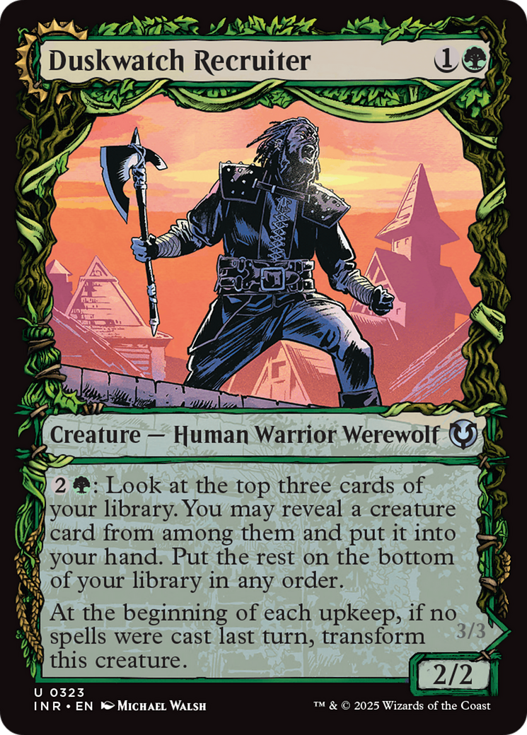 Duskwatch Recruiter (Showcase) (-323) - Innistrad Remastered Foil