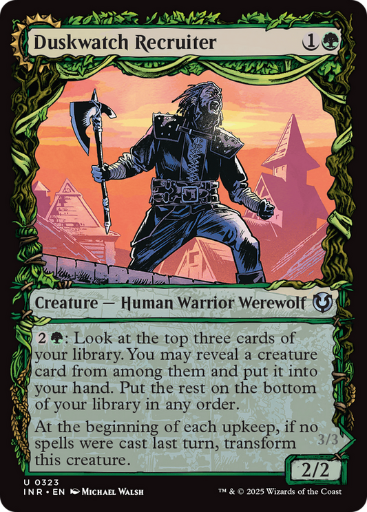 Duskwatch Recruiter (Showcase) (-323) - Innistrad Remastered Foil