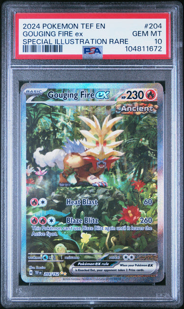 Gouging Fire ex - 204/162 PSA 10