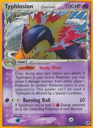 Typhlosion Delta Species Holo