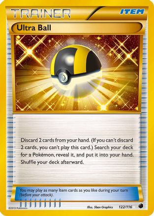 Ultra Ball/116 - Plasma Freeze Holofoil
