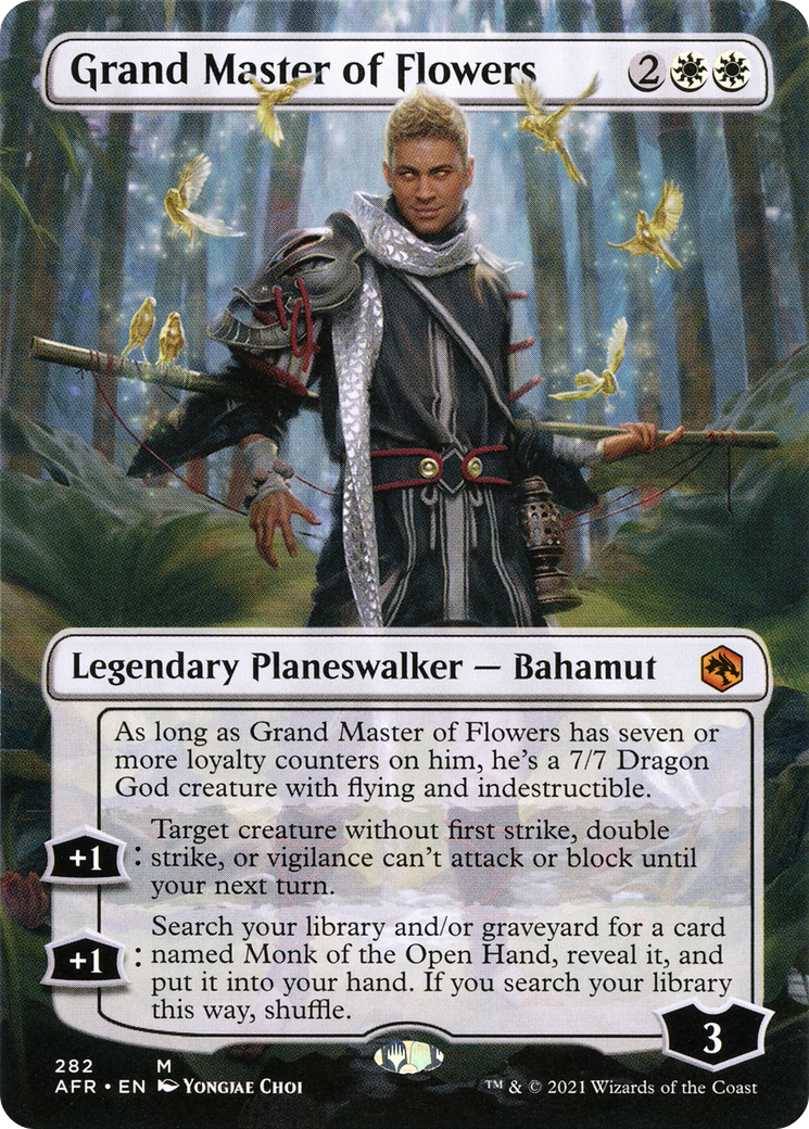 Grand Master of Flowers (AFR-282) - Adventures in the Forgotten Realms (Borderless) Foil