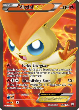 Victini EX (131 Full Art) 131/135 - Plasma Storm Holofoil