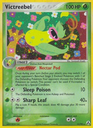 Victreebel 13/92 - Legend Maker Reverse Holofoil