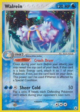 Walrein/101 - Hidden Legends Reverse Holofoil