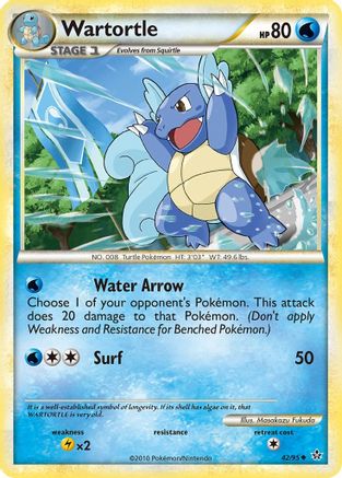 Wartortle 42/95 - Unleashed