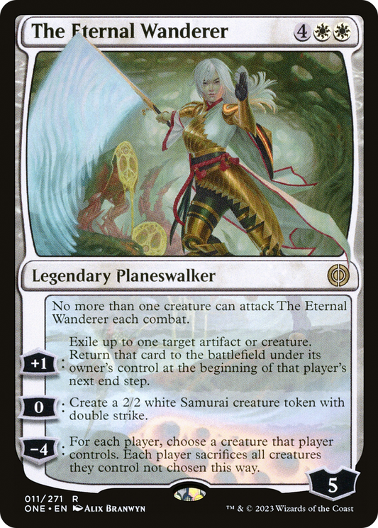 The Eternal Wanderer Base Foil 11