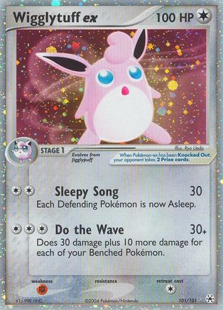 [Consignment] Wigglytuff ex 101/101 - Hidden Legends Holofoil